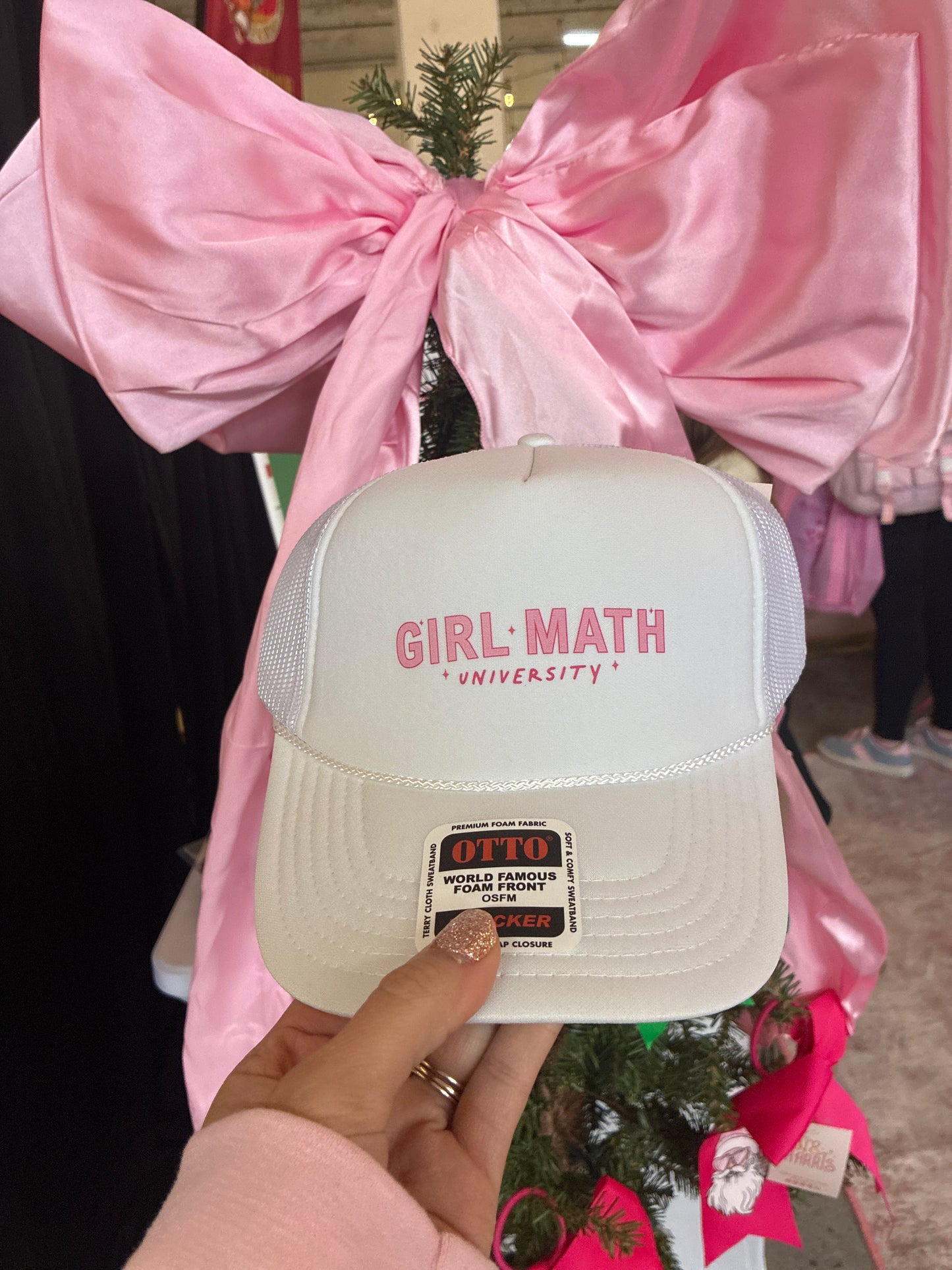 Girl math hat