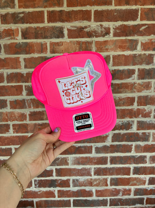 Let’s go girls hot pink